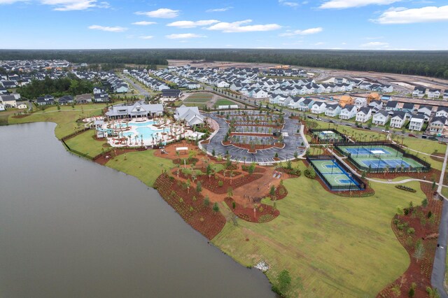 410 Eliston St, Summerville, SC 29486 - aerial perspective of suburban area with a nearby body of water