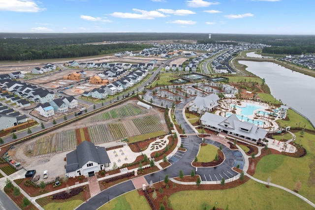 410 Eliston St, Summerville, SC 29486 - view of property location with a nearby body of water, a pool, and nearby suburban area