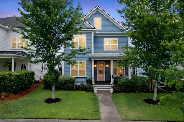 410 Eliston St, Summerville, SC 29486 - traditional-style house featuring covered porch and a yard