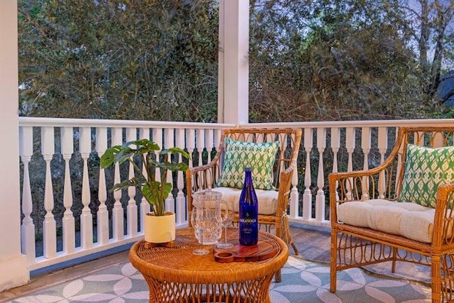 2206 Weepoolow Trl, Charleston, SC 29407 - view of wooden terrace