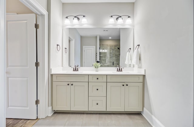 1485 Bourne Xing, Mount Pleasant, SC 29466 - full bath with a stall shower and double vanity
