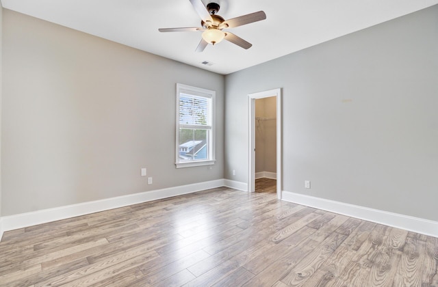1485 Bourne Xing, Mount Pleasant, SC 29466 - unfurnished room featuring light wood-style floors and a ceiling fan