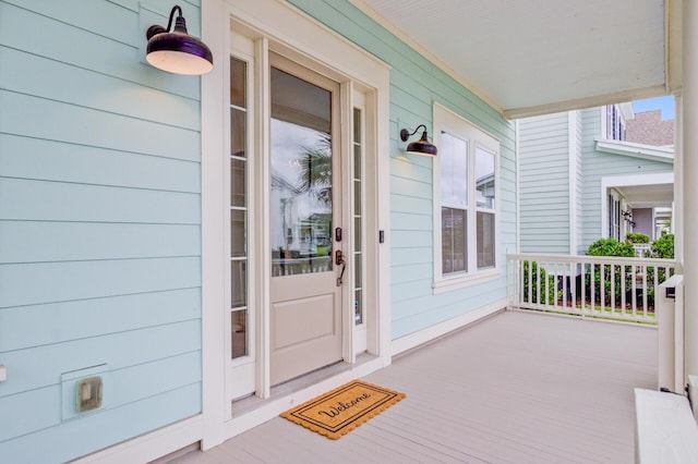 1485 Bourne Xing, Mount Pleasant, SC 29466 - view of exterior entry with a porch