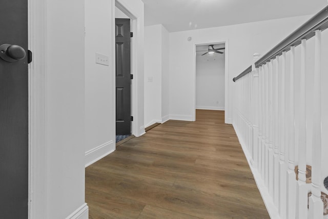 3385 Wayland Dr, Ladson, SC 29456 - corridor featuring wood finished floors and baseboards