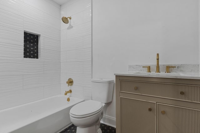 3385 Wayland Dr, Ladson, SC 29456 - full bath with vanity and washtub / shower combination