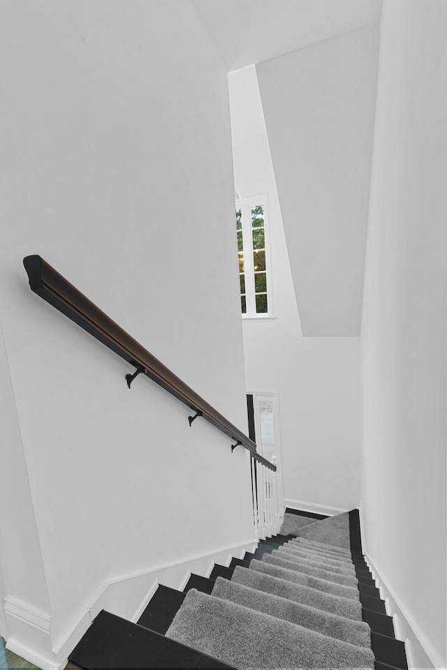 3385 Wayland Dr, Ladson, SC 29456 - stairway featuring baseboards