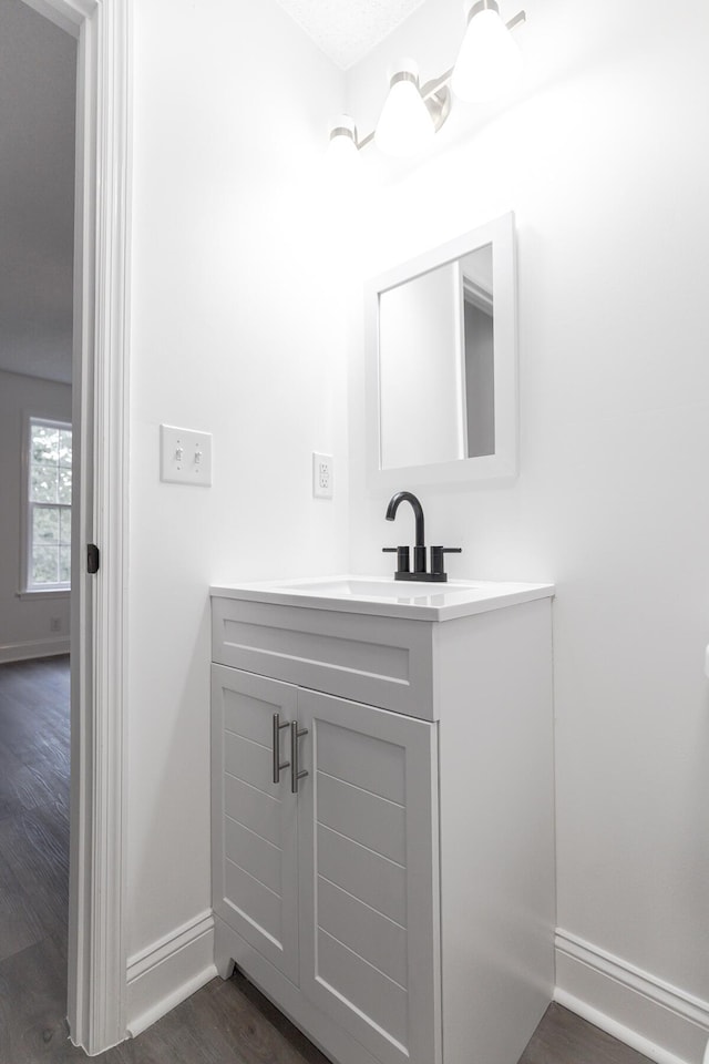 3385 Wayland Dr, Ladson, SC 29456 - bathroom with vanity and wood finished floors