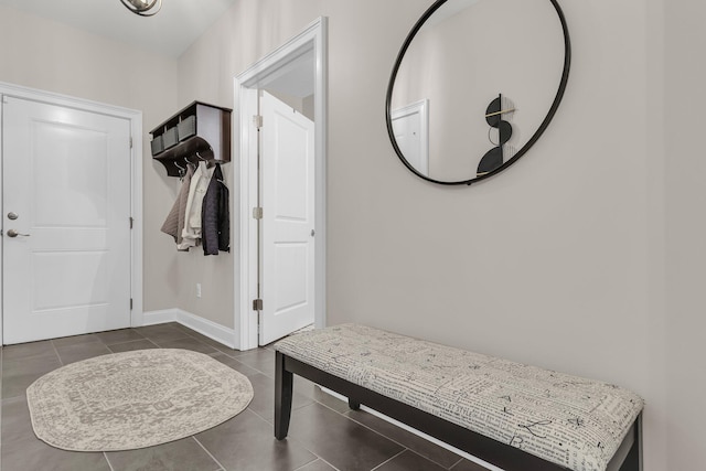 656 Coleman Blvd Unit 703, Mount Pleasant, SC 29464 - entrance foyer featuring dark tile patterned flooring and baseboards