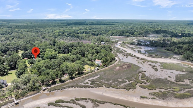 7274 Commodore Rd, Hollywood, SC 29449 - aerial view of a heavily wooded area