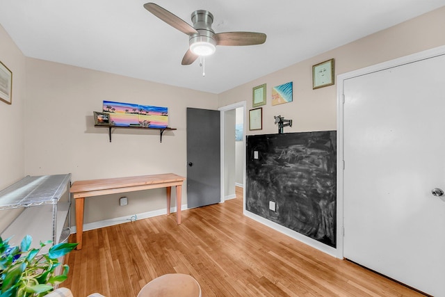 7274 Commodore Rd, Hollywood, SC 29449 - bedroom with light wood-type flooring and a ceiling fan