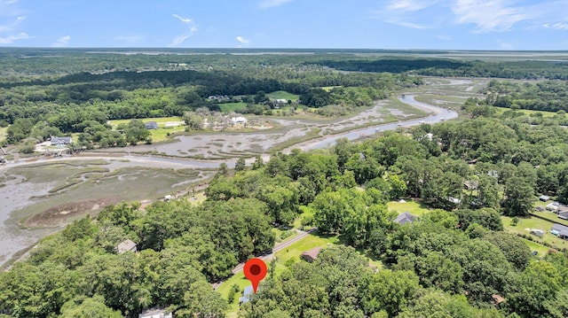 7274 Commodore Rd, Hollywood, SC 29449 - aerial view of property's location featuring a heavily wooded area