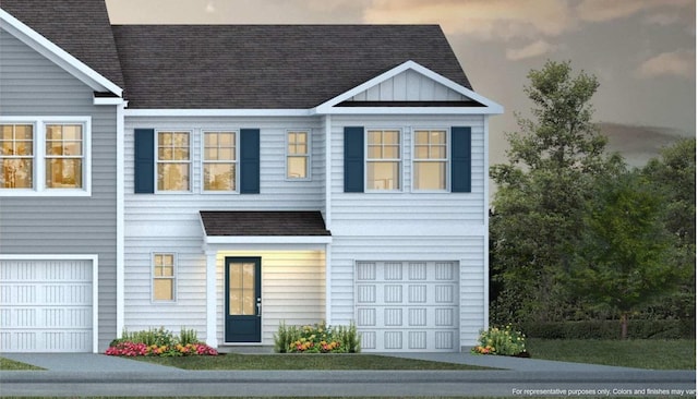 141 Haventree Ct, Summerville, SC 29486 - view of front facade featuring roof with shingles and a garage
