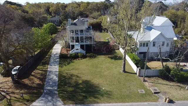 drone / aerial view