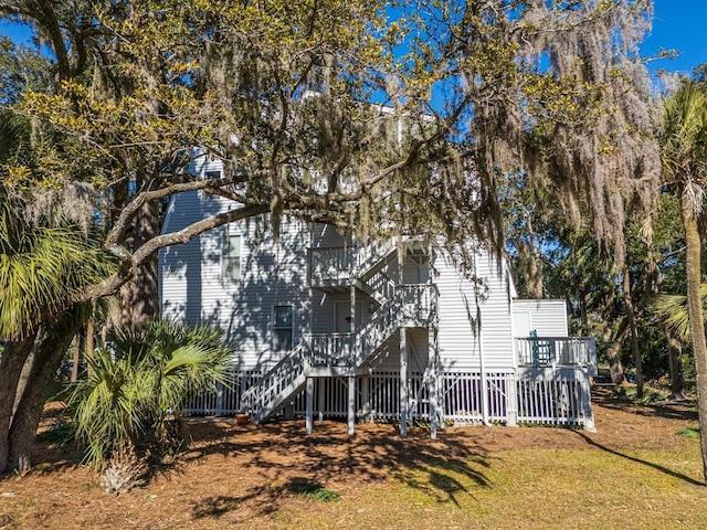 view of rear view of house