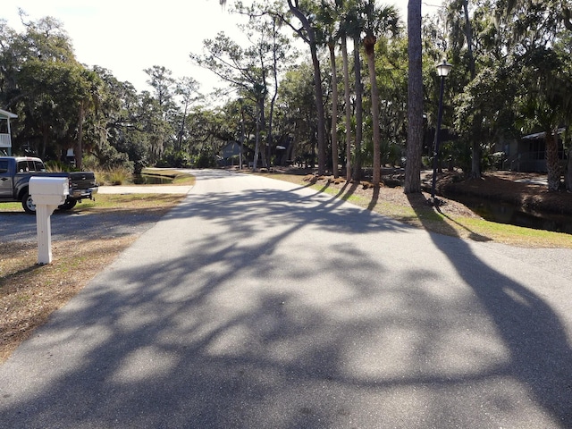 view of road