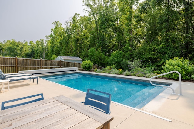 1825 Crossbill Trl, Hanahan, SC 29410 - view of pool featuring a fenced backyard and a patio
