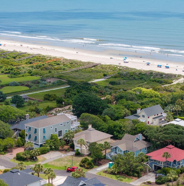 30 Beachside Dr, Isle Of Palms, SC 29451 - bird's eye view of expansive coastline