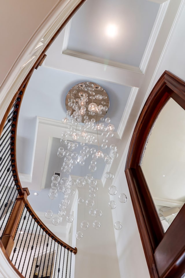 interior details featuring crown molding