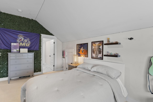 1828 Agate Bay Dr, Mount Pleasant, SC 29466 - carpeted bedroom with vaulted ceiling