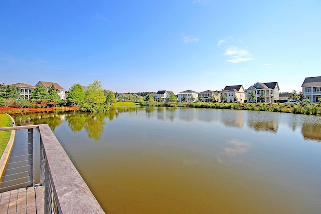 property view of water