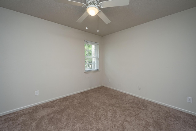306 Crestview Dr Unit C, Summerville, SC 29485 - carpeted spare room with ceiling fan and baseboards