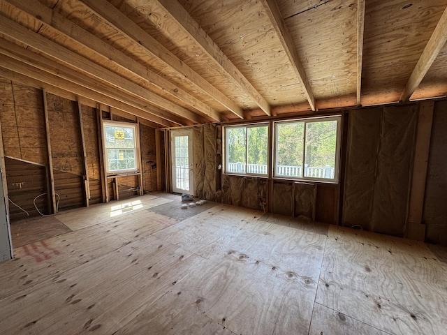 misc room featuring healthy amount of natural light