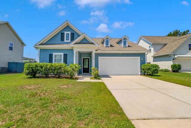 224 Sugarhouse Ct, Moncks Corner, SC 29461 - traditional-style home with an attached garage, concrete driveway, and a front yard
