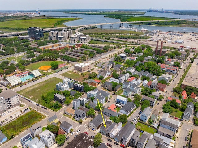 88 Hanover St Unit A & B, Charleston, SC 29403 - aerial view of a nearby body of water and a notable bridge