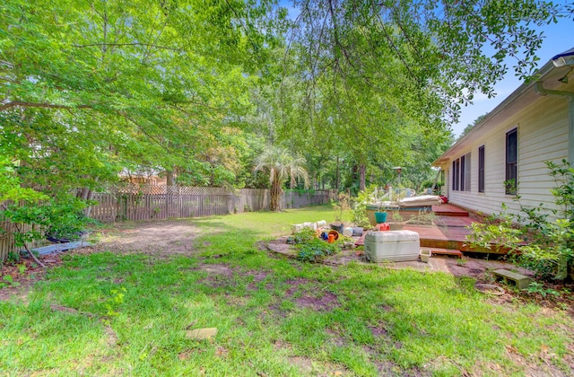 4 Garth Dr, Charleston, SC 29414 - view of yard featuring a deck