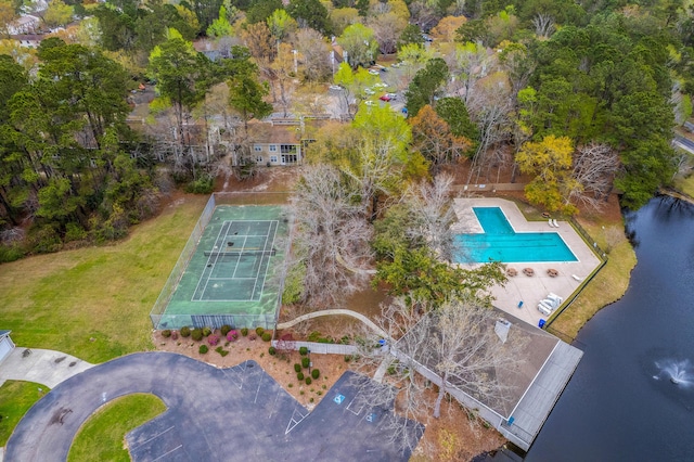 7803 Park Gate Dr, Charleston, SC 29418 - drone / aerial view with a water view