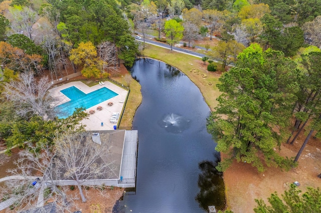 7803 Park Gate Dr, Charleston, SC 29418 - birds eye view of property featuring a water view