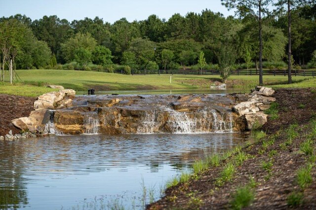 view of water feature