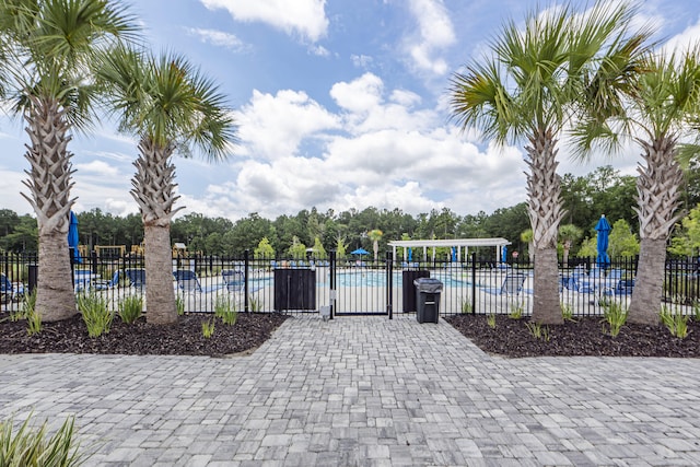 view of swimming pool