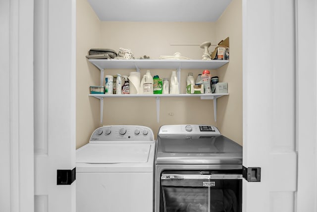 68 Vanderhorst St Unit A, Charleston, SC 29403 - washroom featuring separate washer and dryer
