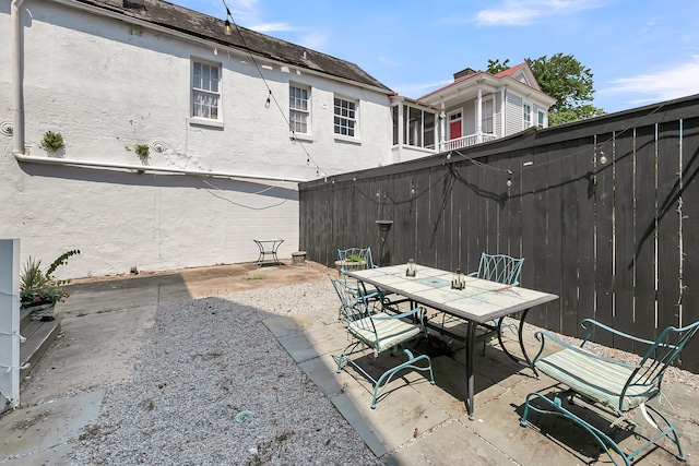 68 Vanderhorst St Unit A, Charleston, SC 29403 - view of patio featuring outdoor dining space