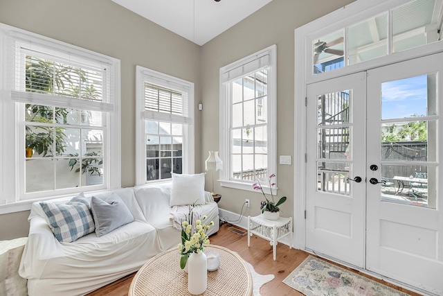 68 Vanderhorst St Unit A, Charleston, SC 29403 - foyer featuring wood finished floors and baseboards