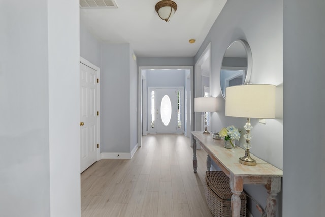 1250 White Tail Path, Charleston, SC 29414 - foyer with light wood-type flooring and baseboards