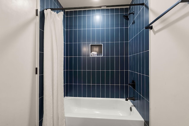 105 Bermuda Ct, Summerville, SC 29485 - bathroom with shower / bathtub combination with curtain