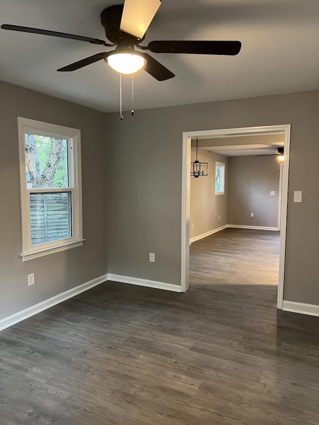 105 Bermuda Ct, Summerville, SC 29485 - spare room with a ceiling fan, healthy amount of natural light, and baseboards