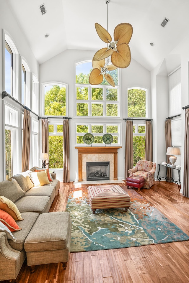 12 Port Tack, Hilton Head Island, SC 29928 - sunroom / solarium featuring lofted ceiling