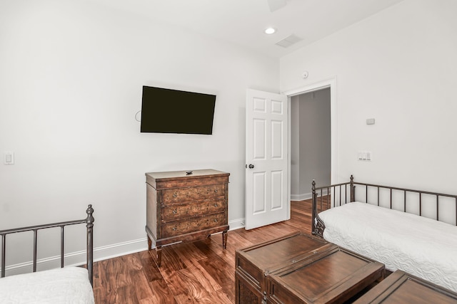 12 Port Tack, Hilton Head Island, SC 29928 - bedroom with baseboards, wood finished floors, and recessed lighting