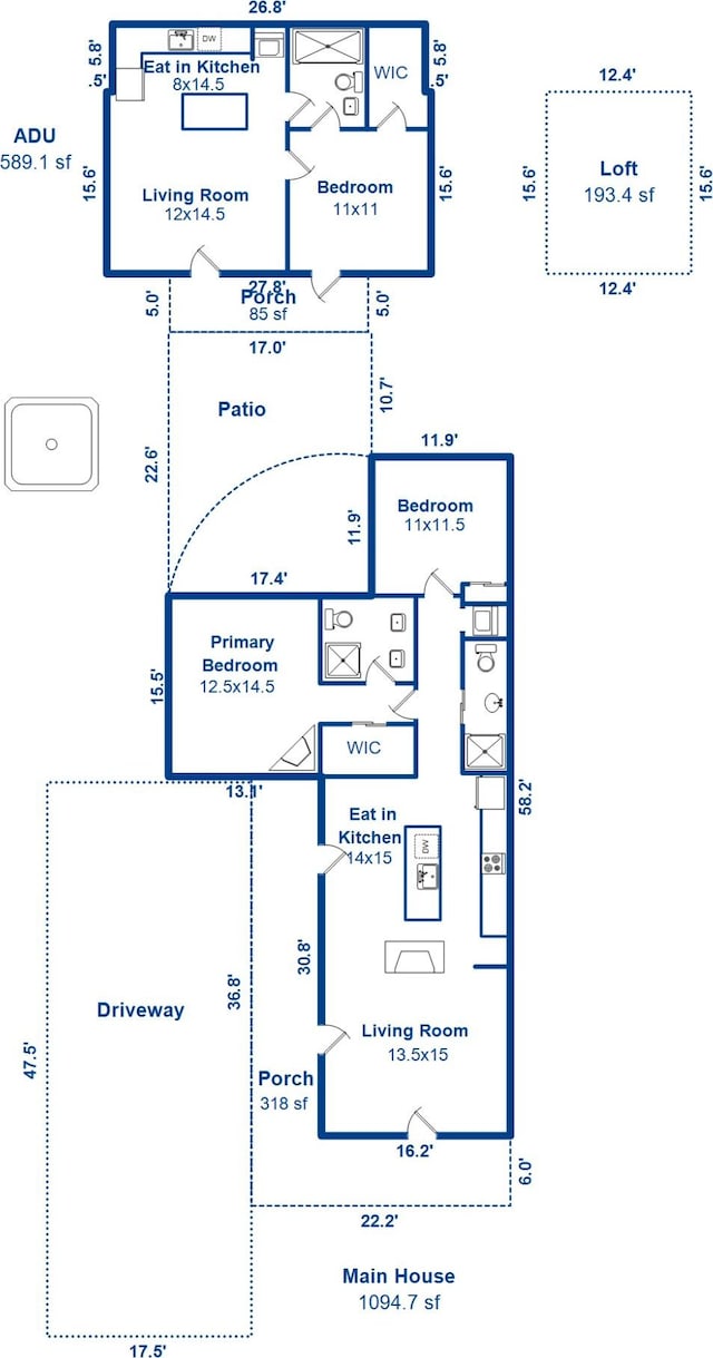 view of layout