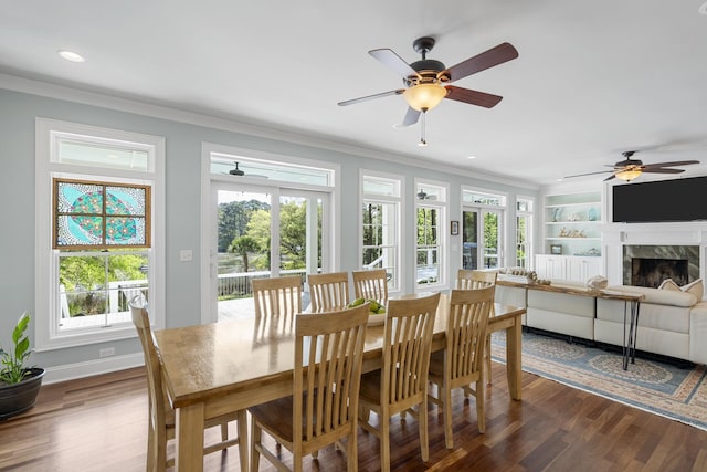 sunroom / solarium with plenty of natural light