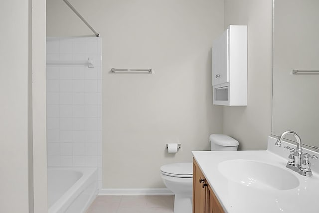 8800 Dorchester Rd Unit 2004, North Charleston, SC 29420 - full bathroom with vanity, tile patterned floors, and shower / tub combination