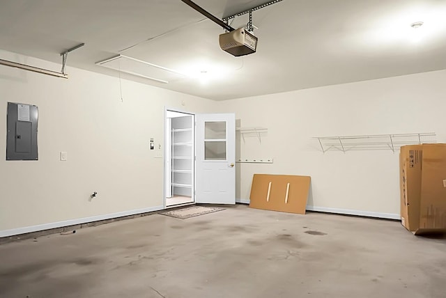 8800 Dorchester Rd Unit 2004, North Charleston, SC 29420 - garage with a garage door opener and electric panel