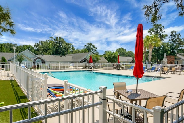 8800 Dorchester Rd Unit 2004, North Charleston, SC 29420 - community pool featuring a patio