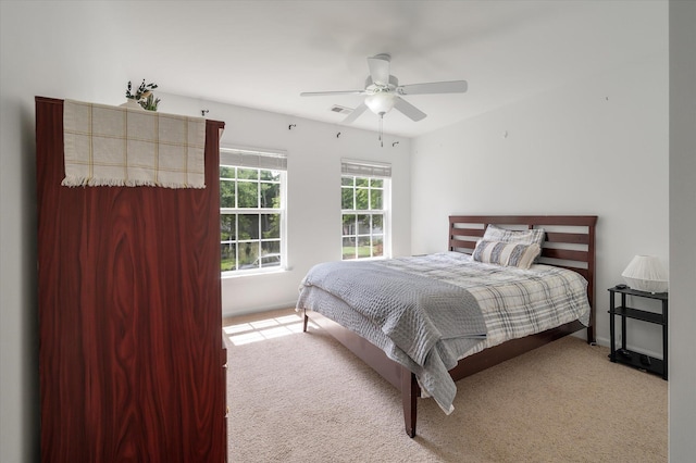 8328 Berringer Blf, North Charleston, SC 29418 - carpeted bedroom with a ceiling fan