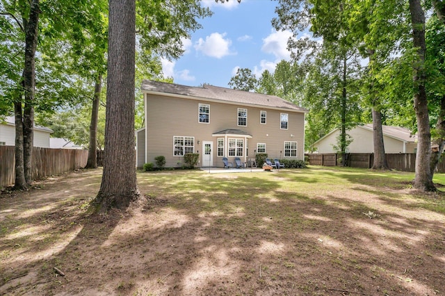 8328 Berringer Blf, North Charleston, SC 29418 - rear view of property featuring a patio and a fenced backyard