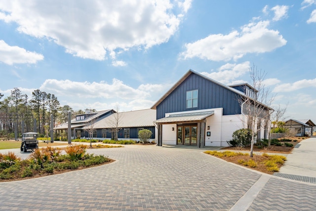 643 Blueway Ave, Summerville, SC 29486 - view of property featuring decorative driveway