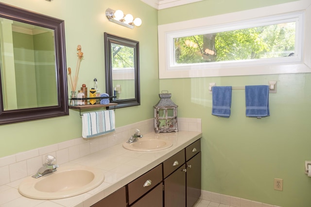 152 Mansfield Blvd, Charleston, SC 29418 - full bathroom featuring double vanity